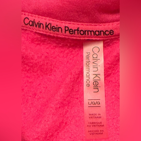 Women’s Calvin Klein hoodie - bright pink - size large - small spots on back - Picture 7 of 9